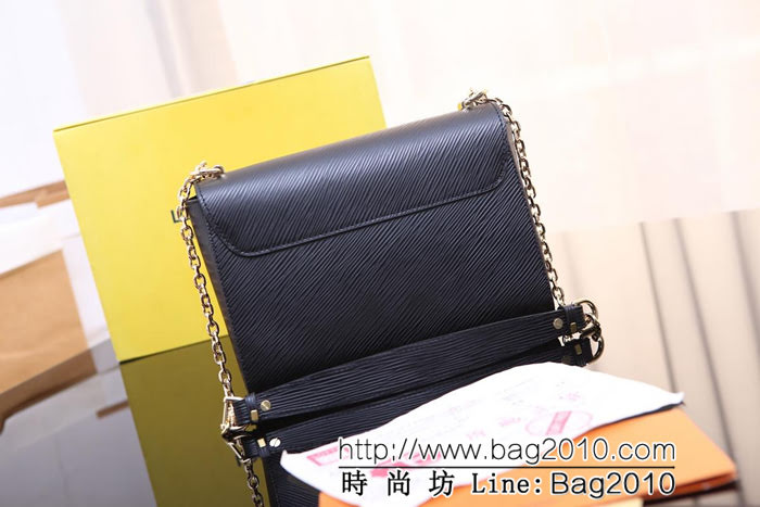 LV路易威登 最新最火款 Twist Denim中號 範冰冰同款 新款TWIST 50273  Bhq1270